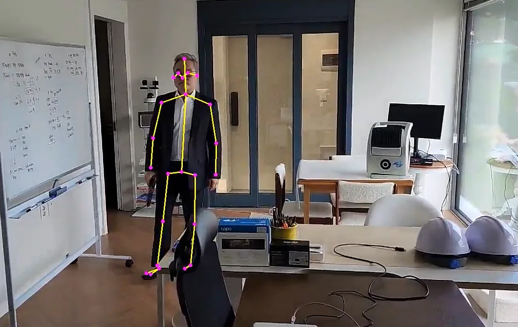스켈레톤 벡터 AI 모델 기반 사고대응 서비스 구축 프로젝트 이미지